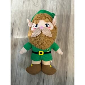 University of Notre Dame Lucky Leprechaun Plush Toy Mascot Factory Logo Hat